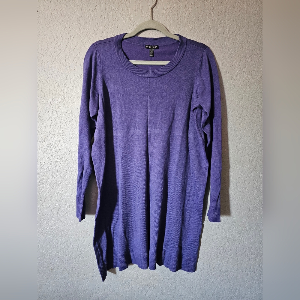 Eileen Fisher Lightweight Cozy Tencel Stretch Crew Neck Tunic Size M